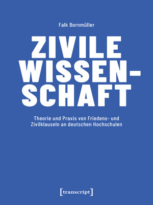 cover image of Zivile Wissenschaft
